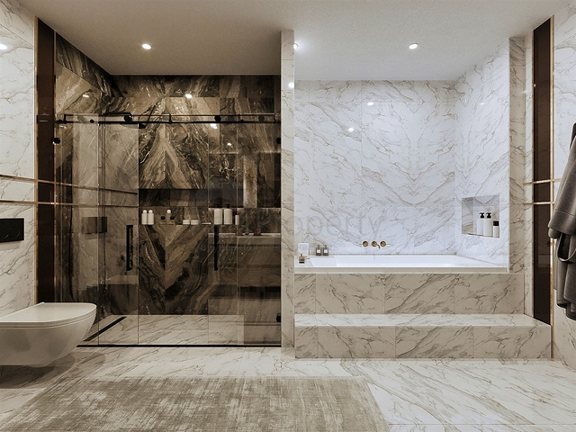 Вилла планировки 5+1 в районе Дошемеалты - Анталия 