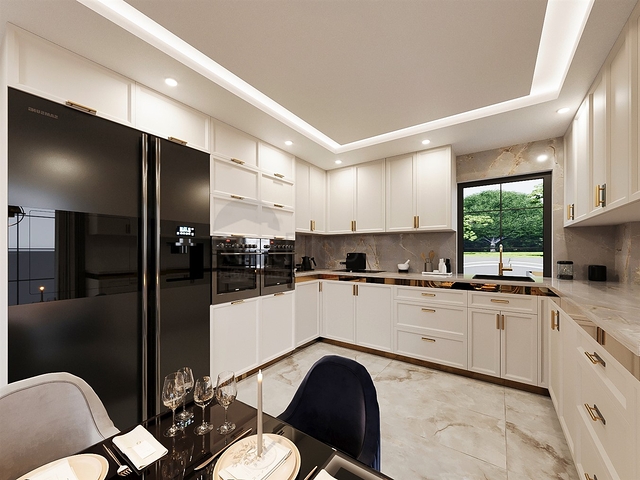 Вилла планировки 5+1 в районе Дошемеалты - Анталия 