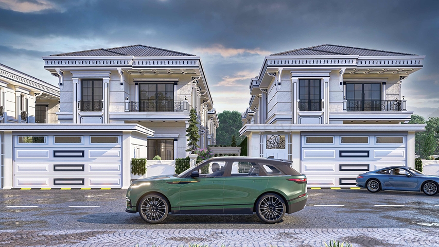 Вилла планировки 5+1 в районе Дошемеалты - Анталия 