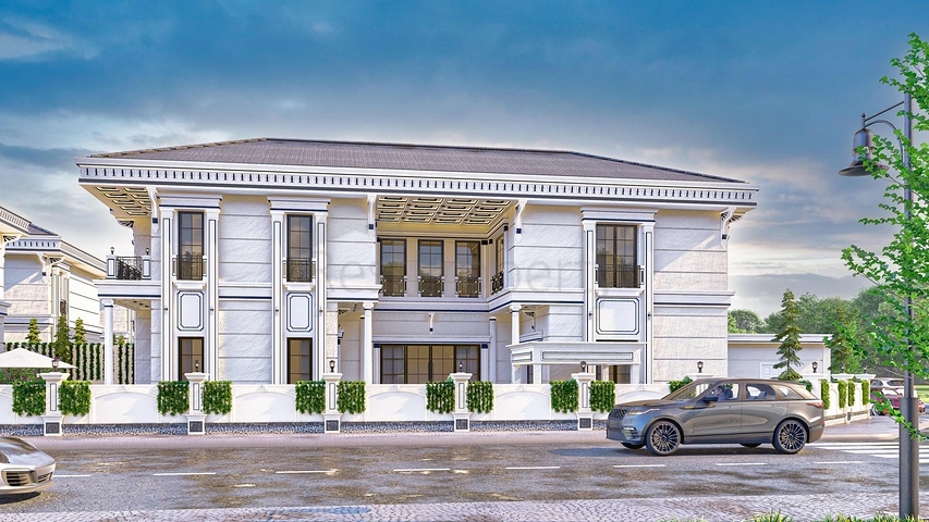 Вилла планировки 5+1 в районе Дошемеалты - Анталия 