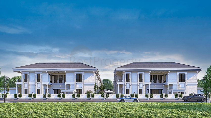 Вилла планировки 5+1 в районе Дошемеалты - Анталия 