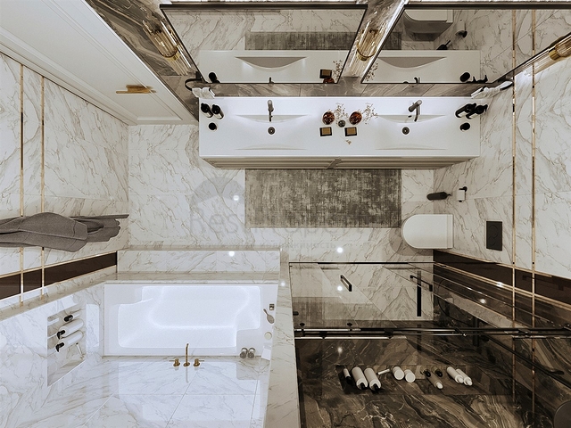 Вилла планировки 5+1 в районе Дошемеалты - Анталия 