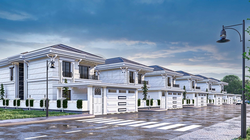 Вилла планировки 5+1 в районе Дошемеалты - Анталия 