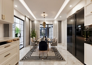 Вилла планировки 5+1 в районе Дошемеалты - Анталия 