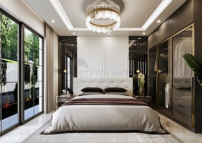 Вилла планировки 5+1 в районе Дошемеалты - Анталия 