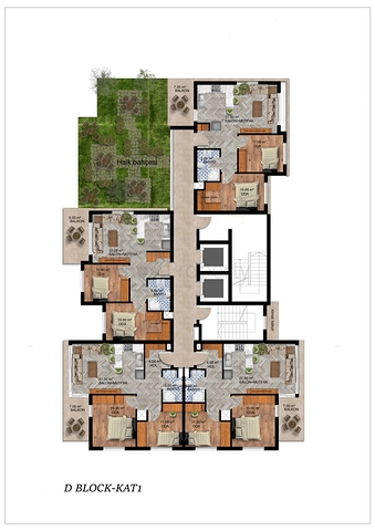 Инвестиционный проект в районе Алтынташ - Анталия 