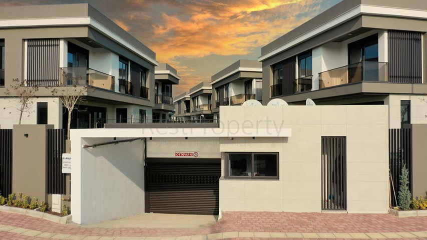 Виллы планировки 5+1 и 6+1 в микрорайоне Моллаюсуф - Анталия 