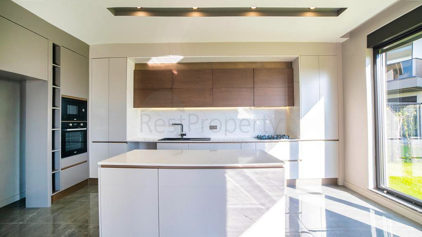 Виллы планировки 5+1 и 6+1 в микрорайоне Моллаюсуф - Анталия 