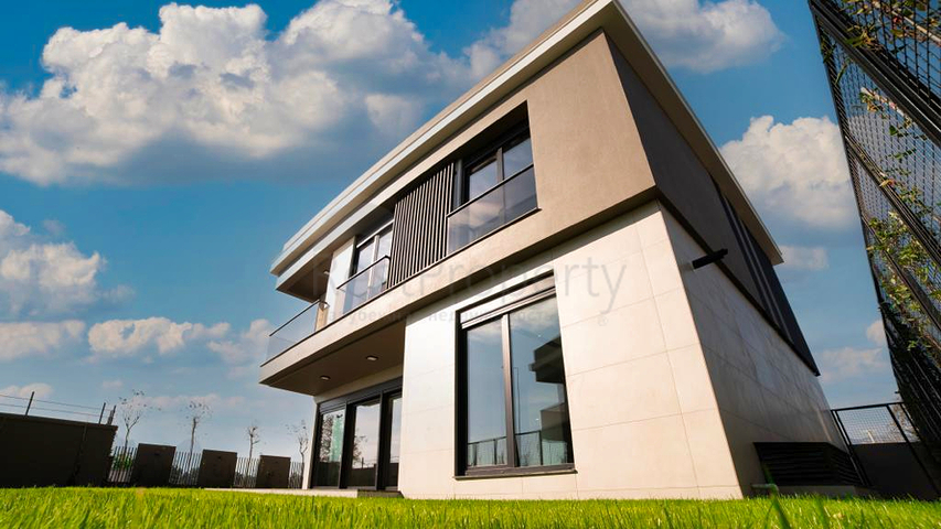 Виллы планировки 5+1 и 6+1 в микрорайоне Моллаюсуф - Анталия 