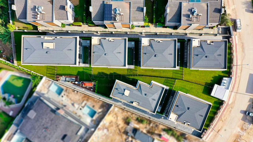 Виллы планировки 5+1 и 6+1 в микрорайоне Моллаюсуф - Анталия 