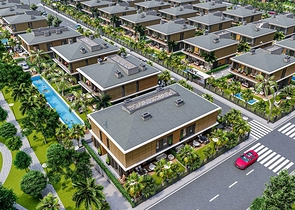 Инвестиционный проект вилл в микрорайоне Эрменек - Анталия 