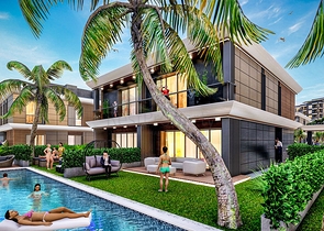 Инвестиционный проект вилл в микрорайоне Эрменек - Анталия 