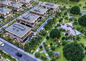 Инвестиционный проект вилл в микрорайоне Эрменек - Анталия 