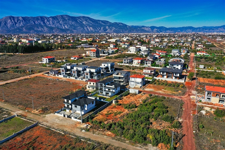 Вилла планировки 5+1 в районе Дошемеалты - Анталия 