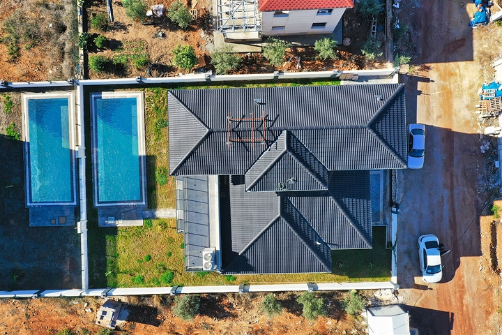 Вилла планировки 5+1 в районе Дошемеалты - Анталия 