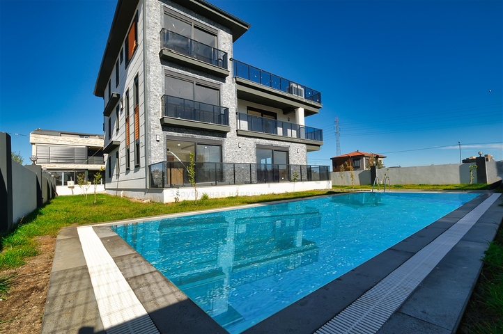 Вилла планировки 5+1 в районе Дошемеалты - Анталия 