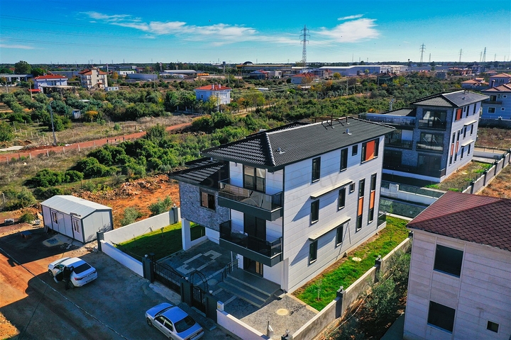 Вилла планировки 5+1 в районе Дошемеалты - Анталия 