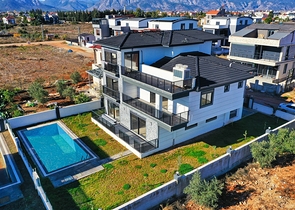 Вилла планировки 5+1 в районе Дошемеалты - Анталия 