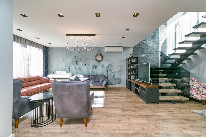 Квартира планировки 4+1 в микрорайоне Эрменек - Анталия 