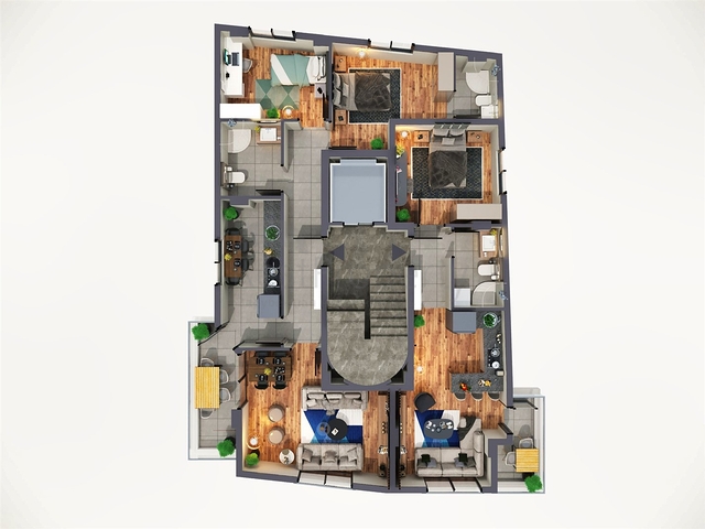 Инвестиционный проект в центре города Анталия 
