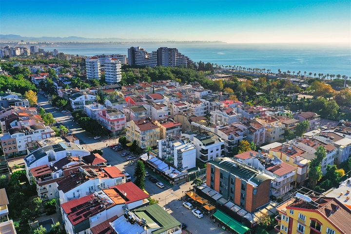 Квартира планировки 2+1 в микрорайоне Алтынкум - Анталия 