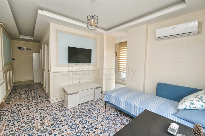 Квартира планировки 2+1 в микрорайоне Алтынкум - Анталия 