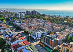 Квартира планировки 2+1 в микрорайоне Алтынкум - Анталия 