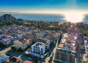 Квартира планировки 2+1 в микрорайоне Алтынкум - Анталия 