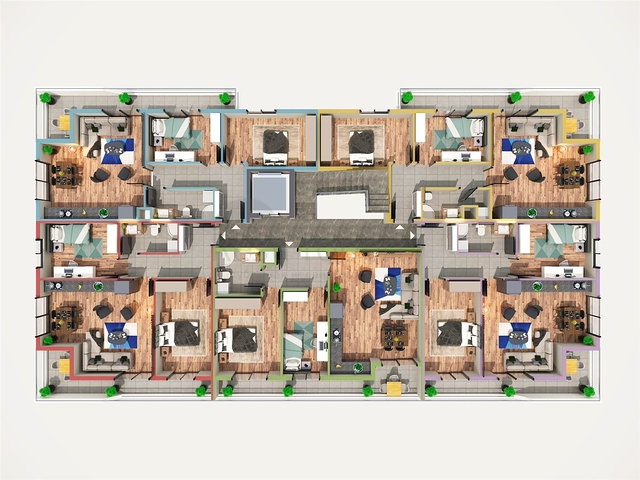 Инвестиционный проект в микрорайоне Бахчелиэвлярь - Анталия 
