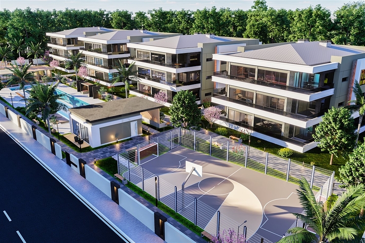 Квартира планировки 4+1 в районе Дошемеалты - Анталия 