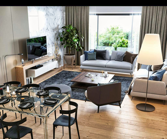 Квартира планировки 4+1 в районе Дошемеалты - Анталия 