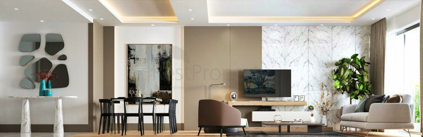 Квартира планировки 4+1 в районе Дошемеалты - Анталия 