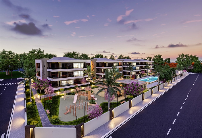 Квартира планировки 4+1 в районе Дошемеалты - Анталия 