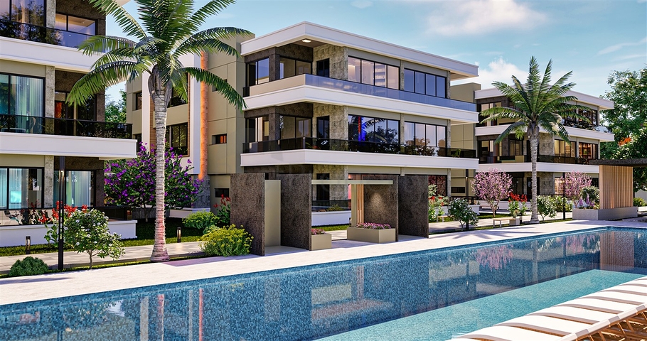 Квартира планировки 4+1 в районе Дошемеалты - Анталия 