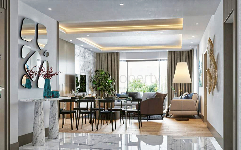 Квартира планировки 4+1 в районе Дошемеалты - Анталия 