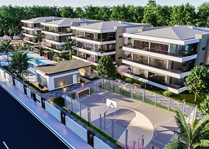 Квартира планировки 4+1 в районе Дошемеалты - Анталия 