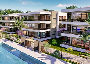 Квартира планировки 4+1 в районе Дошемеалты - Анталия 