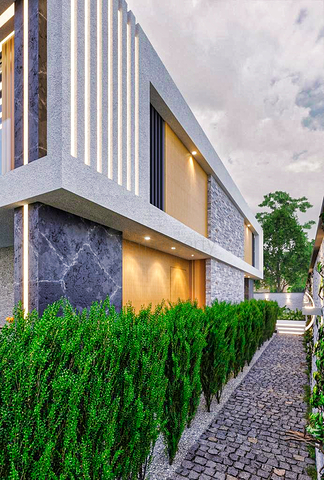 Вилла планировки 4+1 в районе Дошемеалты - Анталия 