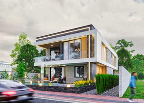 Вилла планировки 4+1 в районе Дошемеалты - Анталия 