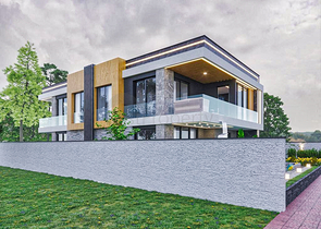 Вилла планировки 4+1 в районе Дошемеалты - Анталия 