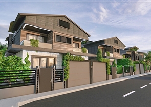 Вилла планировки 4+1 в микрорайоне Алтынкале - Анталия 