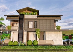 Вилла планировки 4+1 в микрорайоне Алтынкале - Анталия 