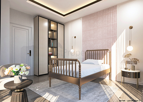 Вилла планировки 4+1 в микрорайоне Алтынкале - Анталия 