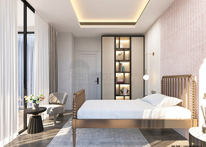 Вилла планировки 4+1 в микрорайоне Алтынкале - Анталия 