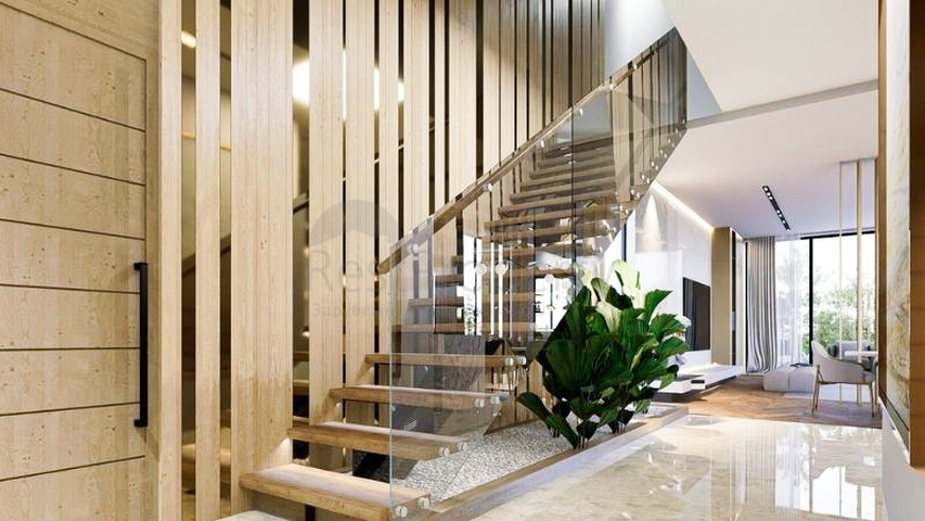 Виллы планировки 5+1 в районе Дошемеалты - Анталия 