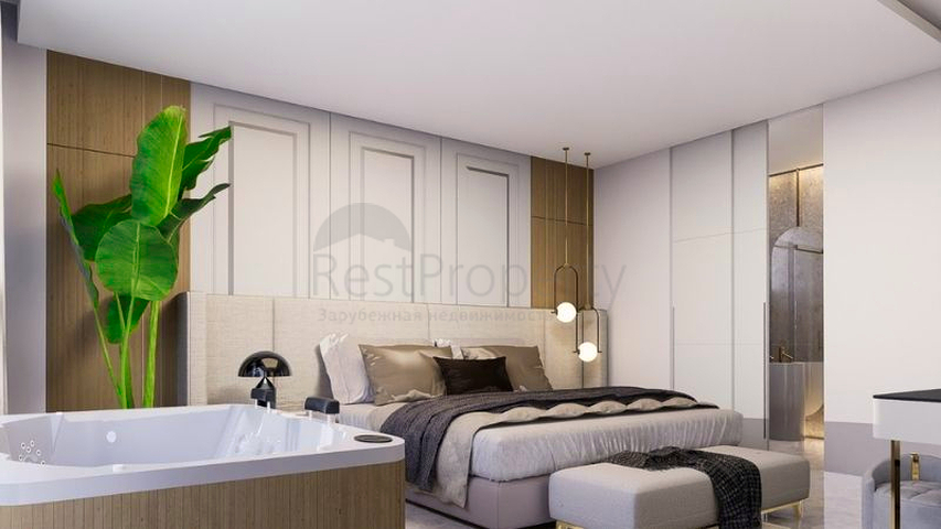 Виллы планировки 5+1 в районе Дошемеалты - Анталия 