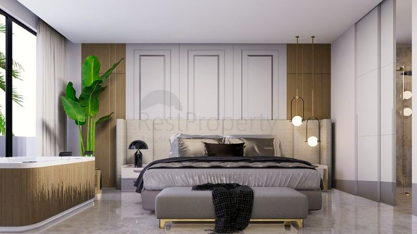 Виллы планировки 5+1 в районе Дошемеалты - Анталия 