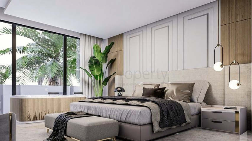 Виллы планировки 5+1 в районе Дошемеалты - Анталия 