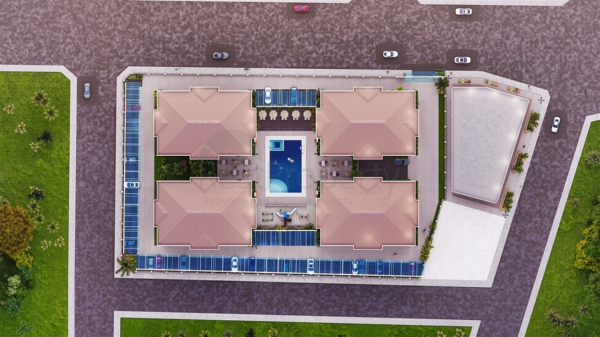 Квартиры планировки 1+1 и 2+1 в районе Дошемеалты - Анталия 