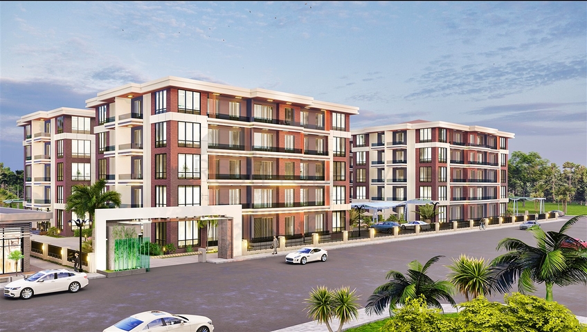 Квартиры планировки 1+1 и 2+1 в районе Дошемеалты - Анталия 